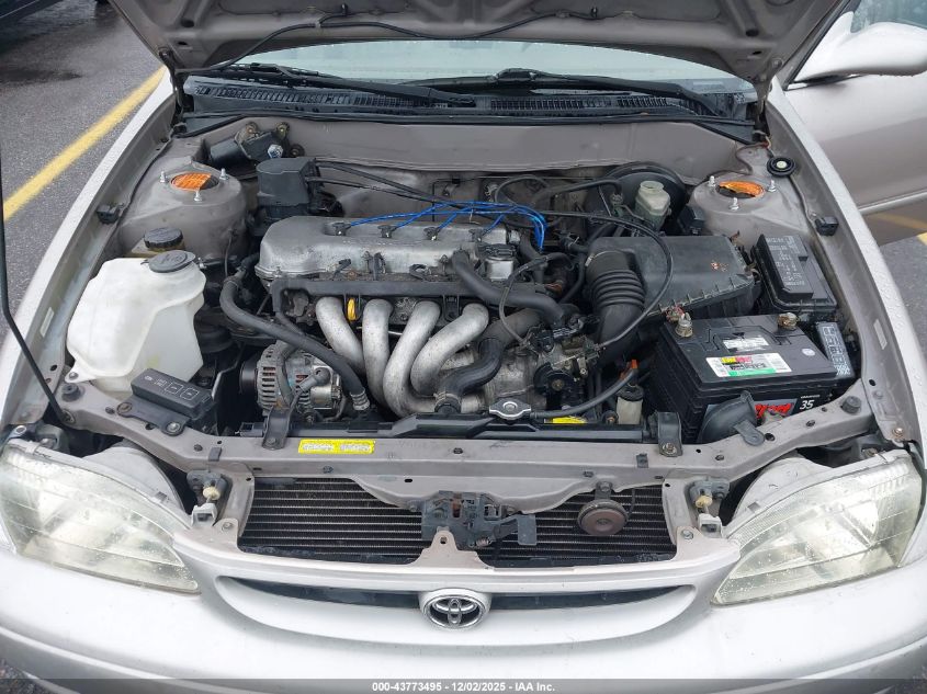 1998 Toyota Corolla Le VIN: 2T1BR18E3WC087945 Lot: 43773495