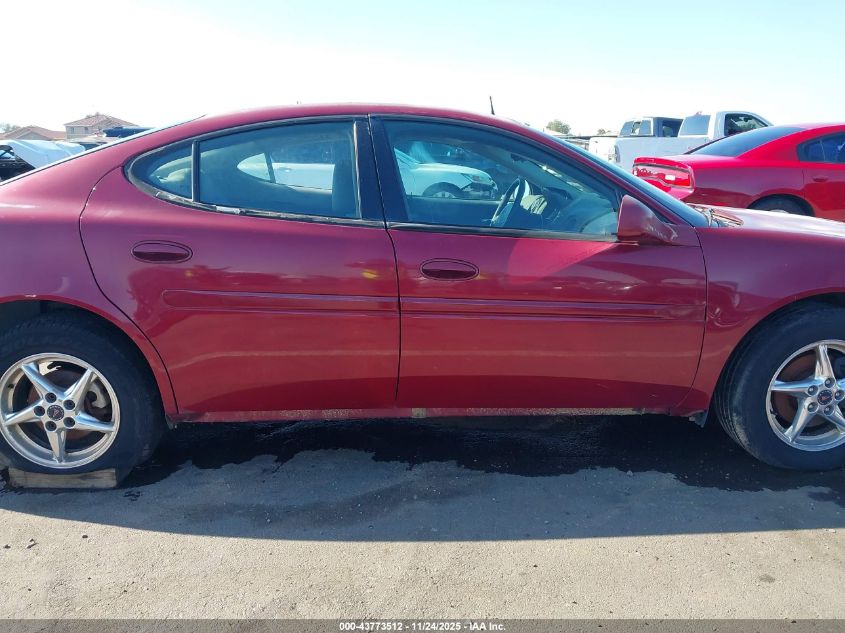 2004 Pontiac Grand Prix Gtp VIN: 2G2WR524941102408 Lot: 43773512