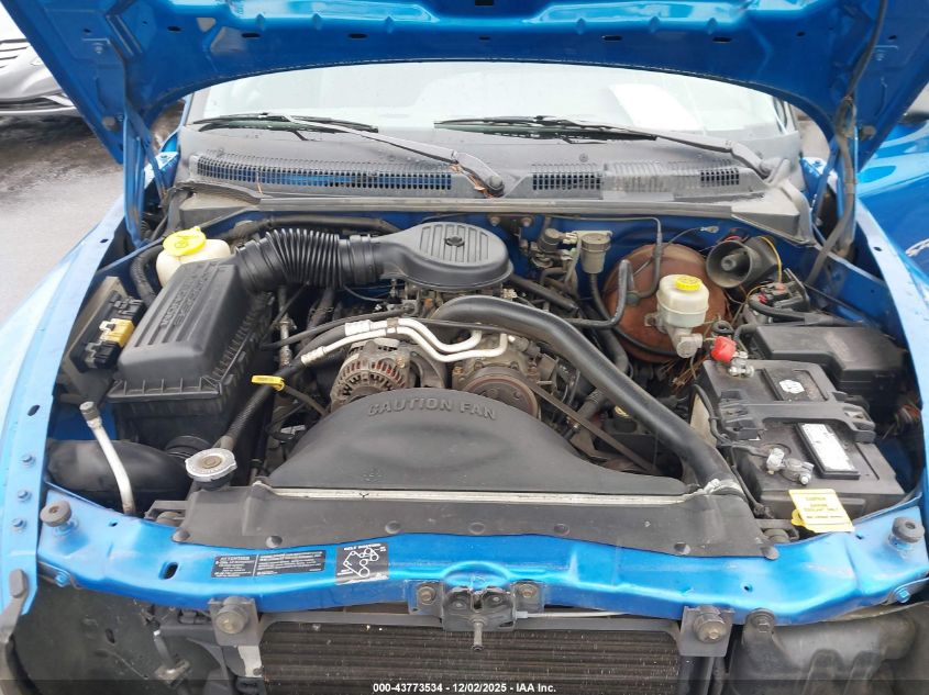 1999 Dodge Dakota Slt/Sport VIN: 1B7GL22X5XS155850 Lot: 43773534