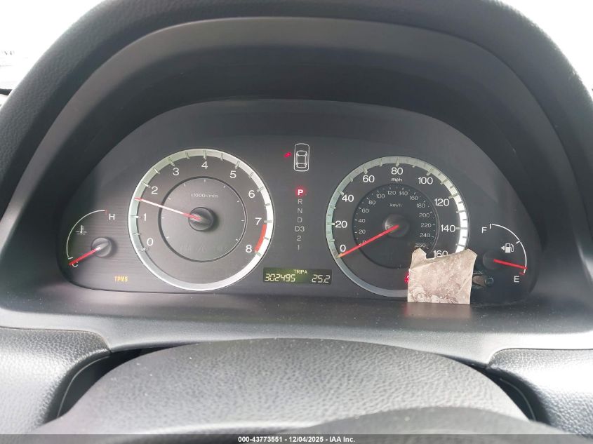 2009 Honda Accord 2.4 Ex-L VIN: 1HGCP268X9A156878 Lot: 43773551