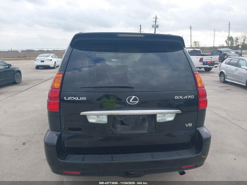 2006 Lexus Gx 470 VIN: JTJBT20X760103088 Lot: 43773558