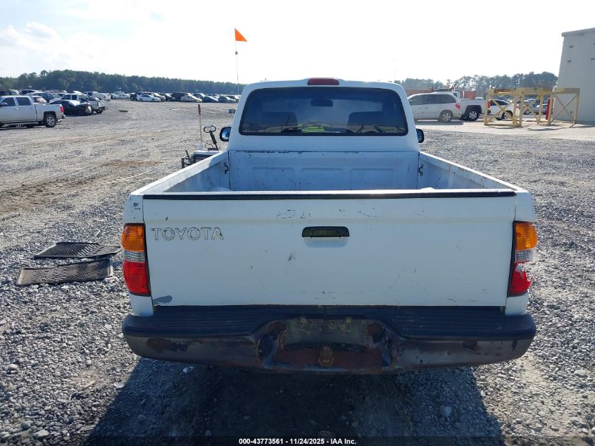 2004 Toyota Tacoma VIN: 5TENL42N04Z403382 Lot: 43773561