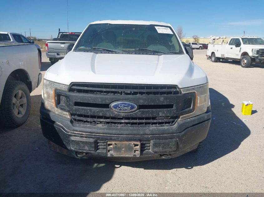2018 Ford F-150 Xl VIN: 1FTFX1E59JKF96120 Lot: 43773567