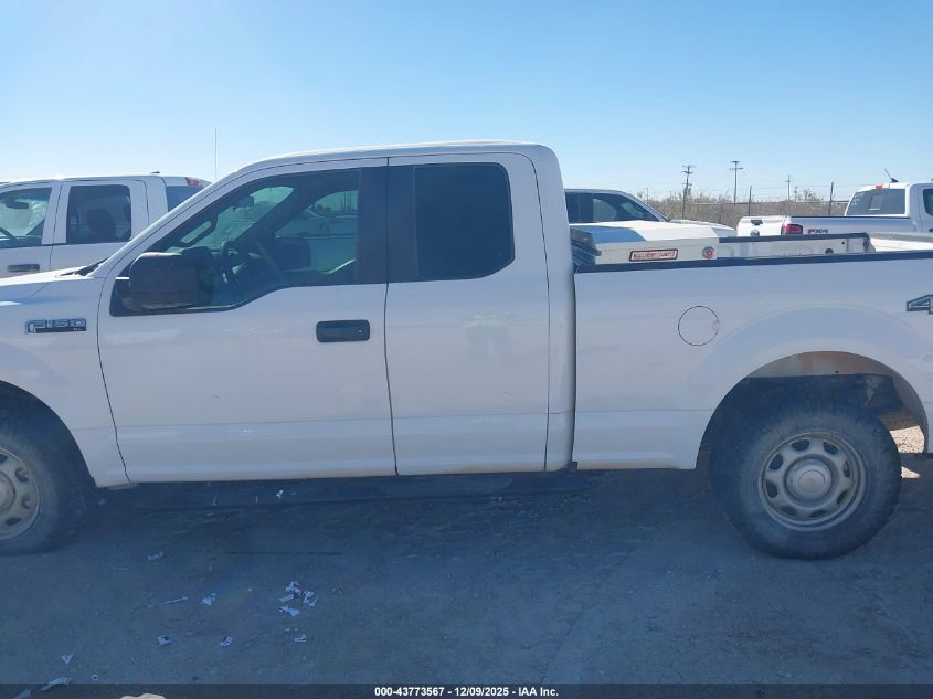 2018 Ford F-150 Xl VIN: 1FTFX1E59JKF96120 Lot: 43773567