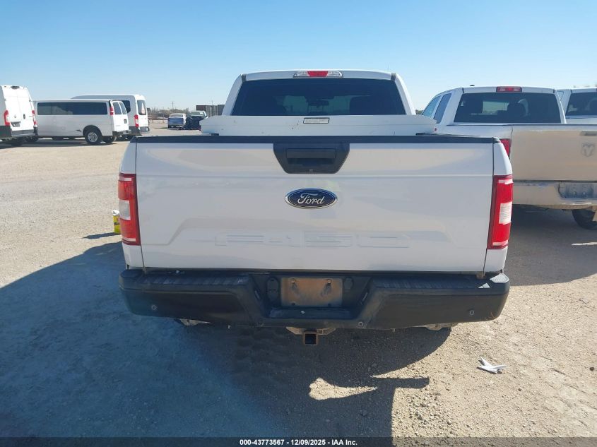 2018 Ford F-150 Xl VIN: 1FTFX1E59JKF96120 Lot: 43773567