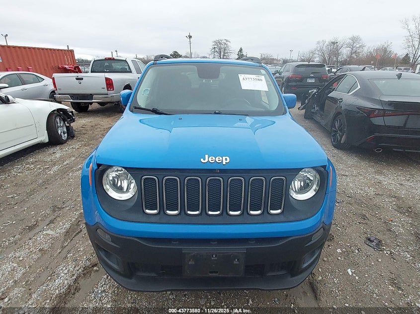 2015 Jeep Renegade Latitude VIN: ZACCJBBT1FPB27792 Lot: 43773580