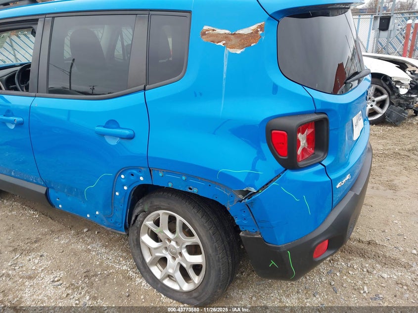 2015 Jeep Renegade Latitude VIN: ZACCJBBT1FPB27792 Lot: 43773580