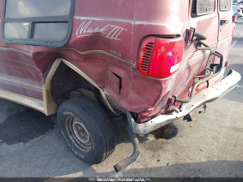 1997 Dodge Ram Van 2500 Commercial VIN: 2B6HB21Y8VK553082 Lot: 43773607