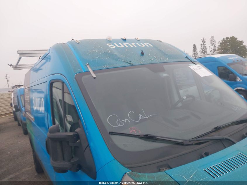 2021 Ram Promaster 2500 High Roof 159 Wb VIN: 3C6LRVDG7ME532552 Lot: 43773632