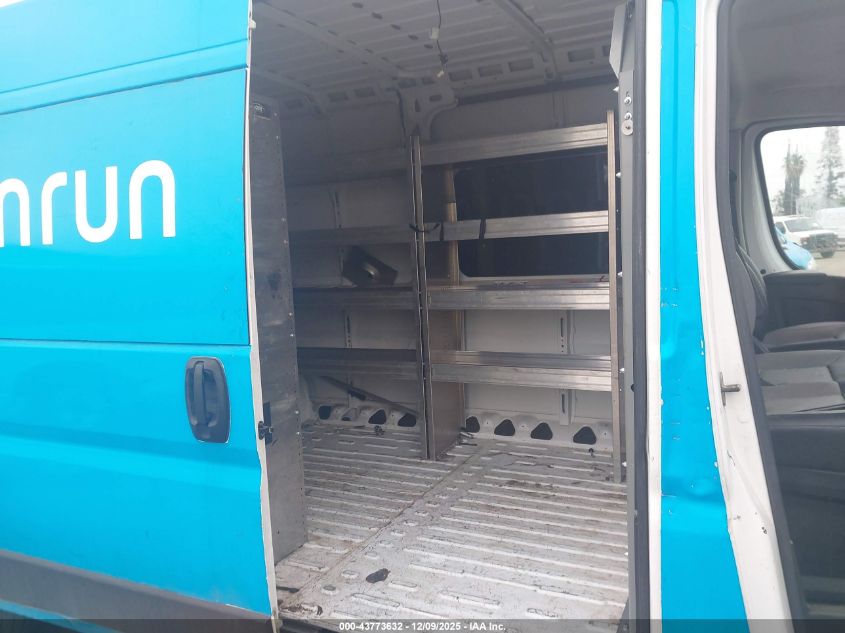 2021 Ram Promaster 2500 High Roof 159 Wb VIN: 3C6LRVDG7ME532552 Lot: 43773632