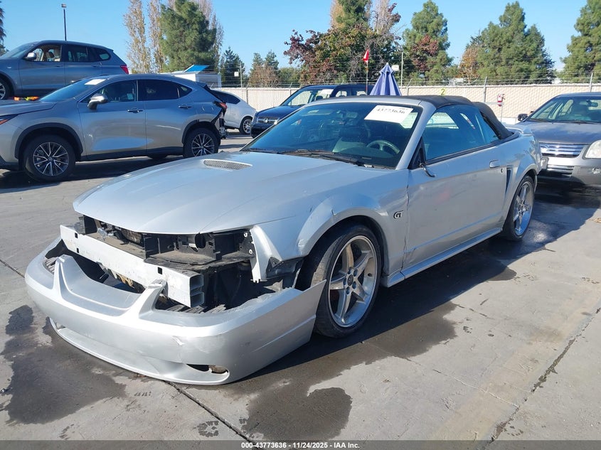 2000 Ford Mustang Gt VIN: 1FAFP45X5YF256393 Lot: 43773636