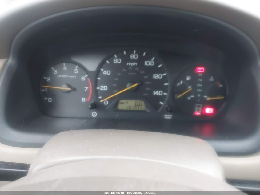 2002 Honda Accord 3.0 Ex VIN: 1HGCG16512A009600 Lot: 43773640