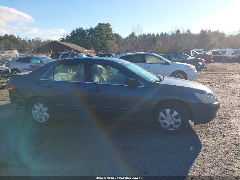 2003 Honda Accord 2.4 Lx VIN: 1HGCM56383A018603 Lot: 43773662