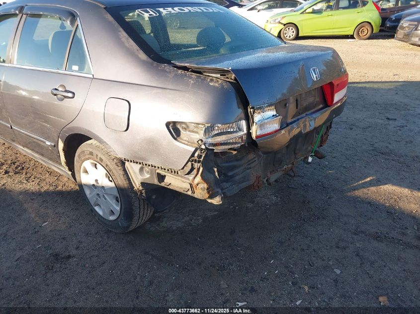 2003 Honda Accord 2.4 Lx VIN: 1HGCM56383A018603 Lot: 43773662