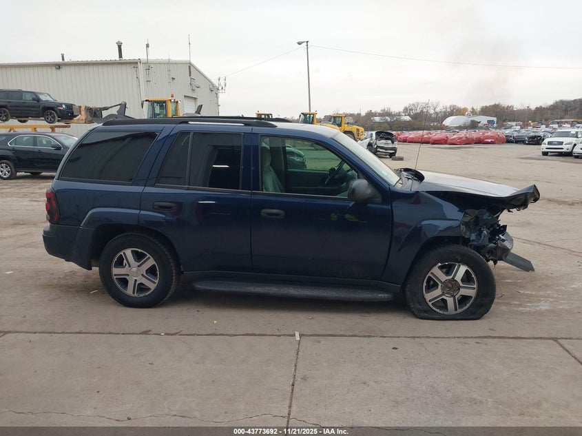 2007 Chevrolet Trailblazer Ls VIN: 1GNDT13S772259926 Lot: 43773692