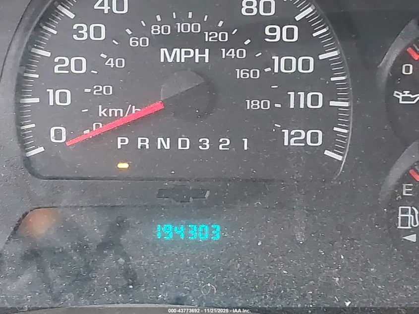 2007 Chevrolet Trailblazer Ls VIN: 1GNDT13S772259926 Lot: 43773692