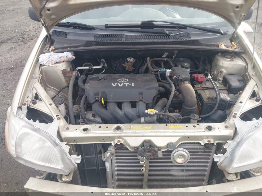 2002 Toyota Echo VIN: JTDBT123720256572 Lot: 43773722