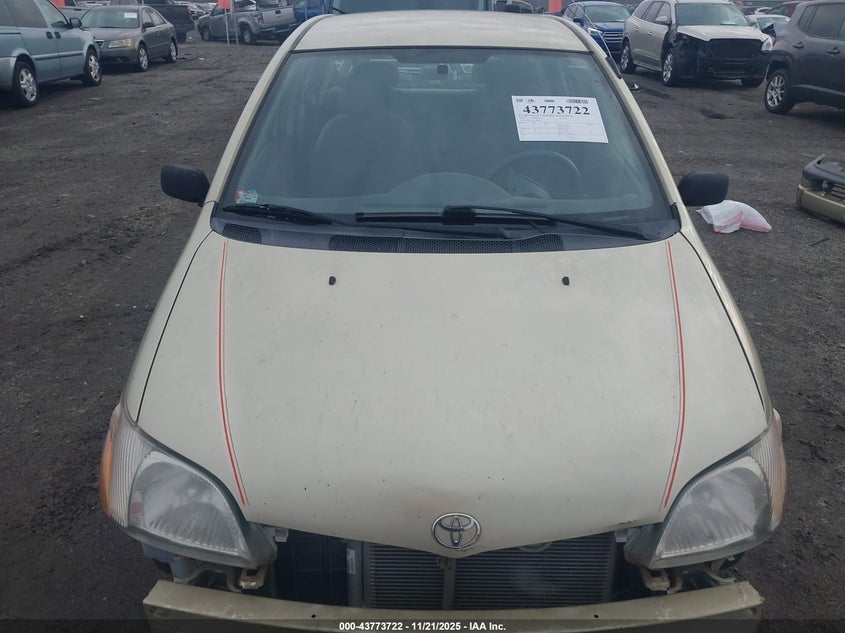 2002 Toyota Echo VIN: JTDBT123720256572 Lot: 43773722
