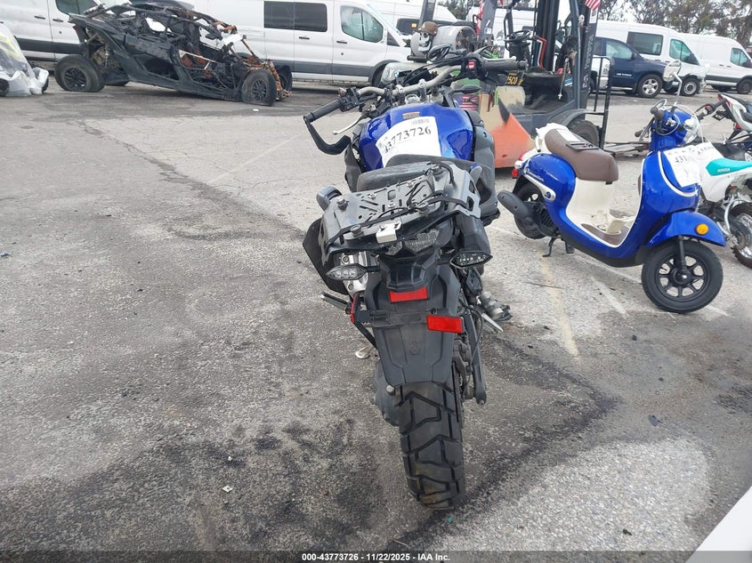 2018 Yamaha Xt1200Ze VIN: JYADP05Y6JA000250 Lot: 43773726