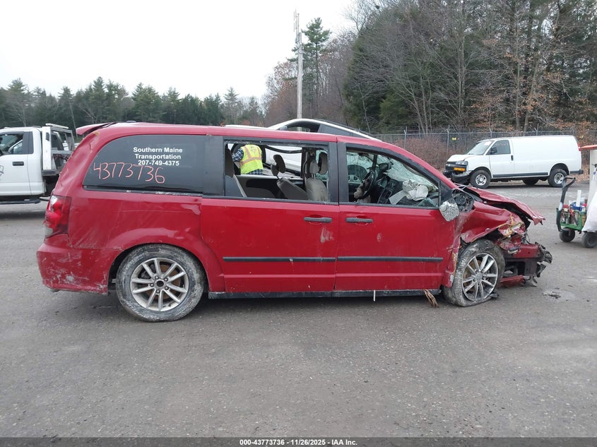 2013 Dodge Grand Caravan Se VIN: 2C4RDGBG7DR588179 Lot: 43773736
