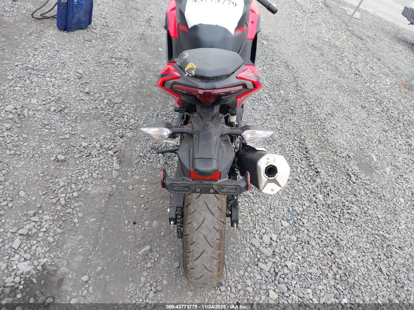 2025 Kawasaki Ex500 VIN: ML5EXGG17SDA41906 Lot: 43773779