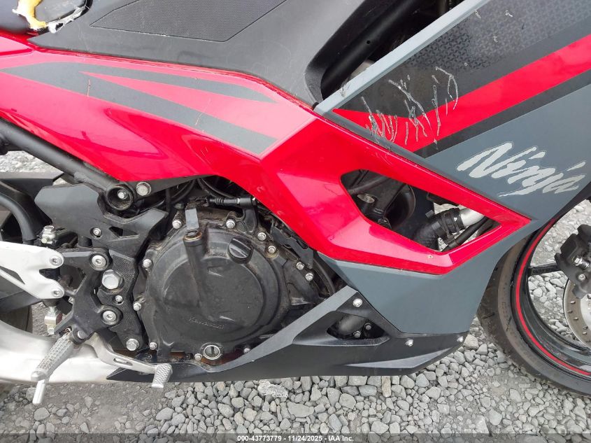 2025 Kawasaki Ex500 VIN: ML5EXGG17SDA41906 Lot: 43773779