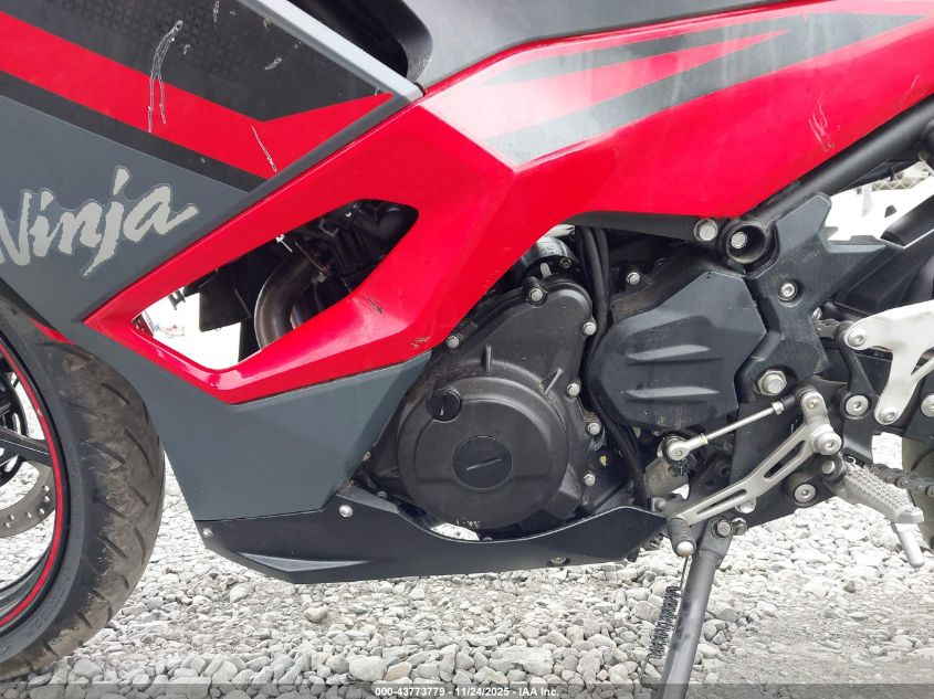 2025 Kawasaki Ex500 VIN: ML5EXGG17SDA41906 Lot: 43773779