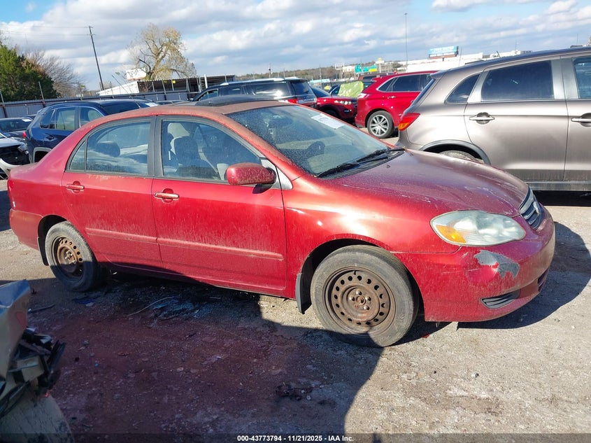 2004 Toyota Corolla Le VIN: 1NXBR32E34Z209316 Lot: 43773794