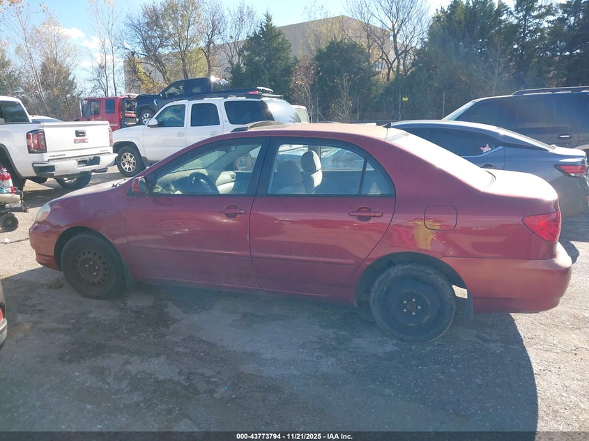 2004 Toyota Corolla Le VIN: 1NXBR32E34Z209316 Lot: 43773794