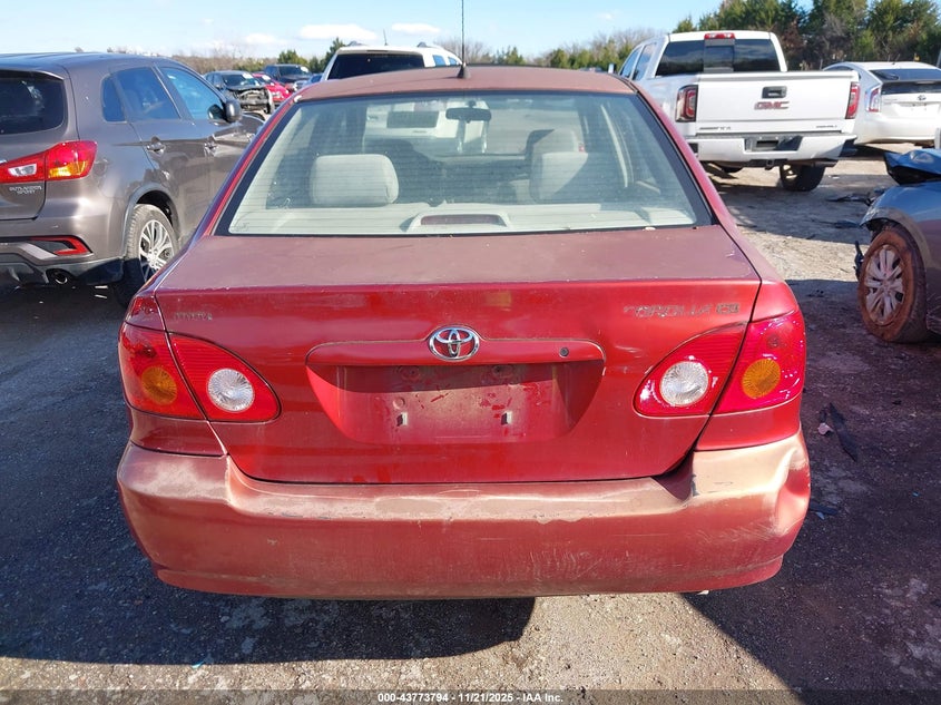 2004 Toyota Corolla Le VIN: 1NXBR32E34Z209316 Lot: 43773794