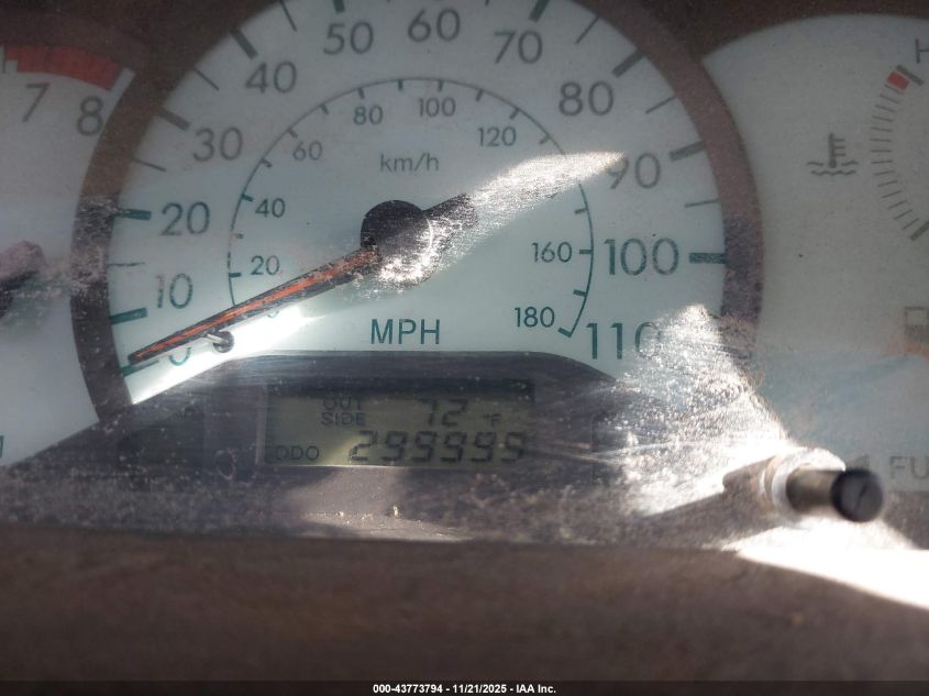 2004 Toyota Corolla Le VIN: 1NXBR32E34Z209316 Lot: 43773794