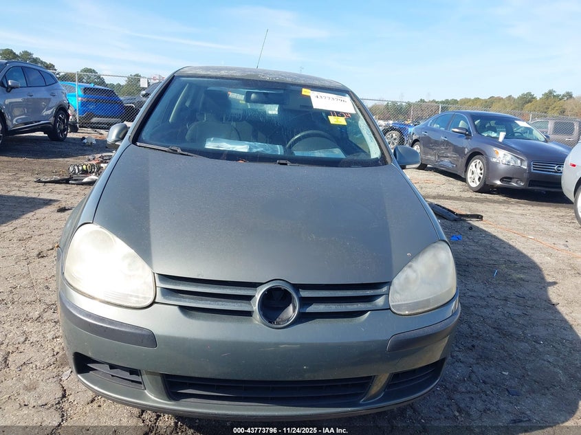 2008 Volkswagen Rabbit S VIN: WVWBA71K98W131015 Lot: 43773796