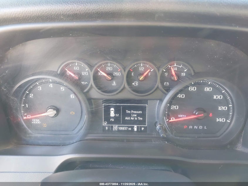 2021 Chevrolet Silverado 2500Hd 2Wd Long Bed Wt VIN: 1GC0WLE75MF221957 Lot: 43773804