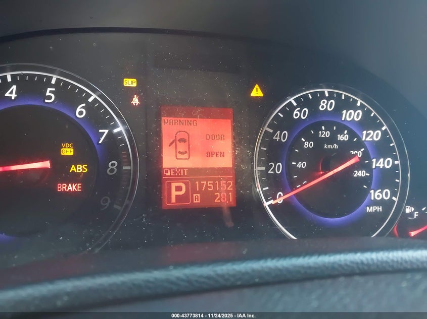 2007 Infiniti G35 Journey VIN: JNKBV61E87M721742 Lot: 43773814