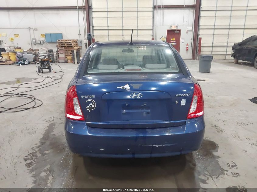 2008 Hyundai Accent Gls VIN: KMHCN46C88U238962 Lot: 43773819