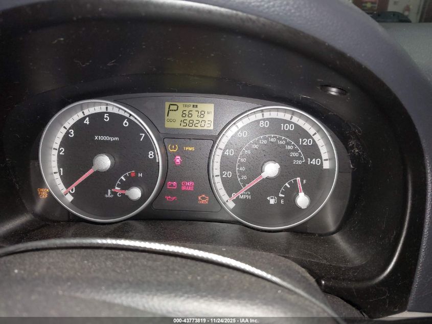 2008 Hyundai Accent Gls VIN: KMHCN46C88U238962 Lot: 43773819