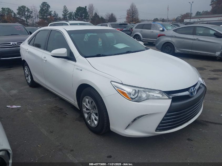 TOYOTA CAMRY HYBRID LE