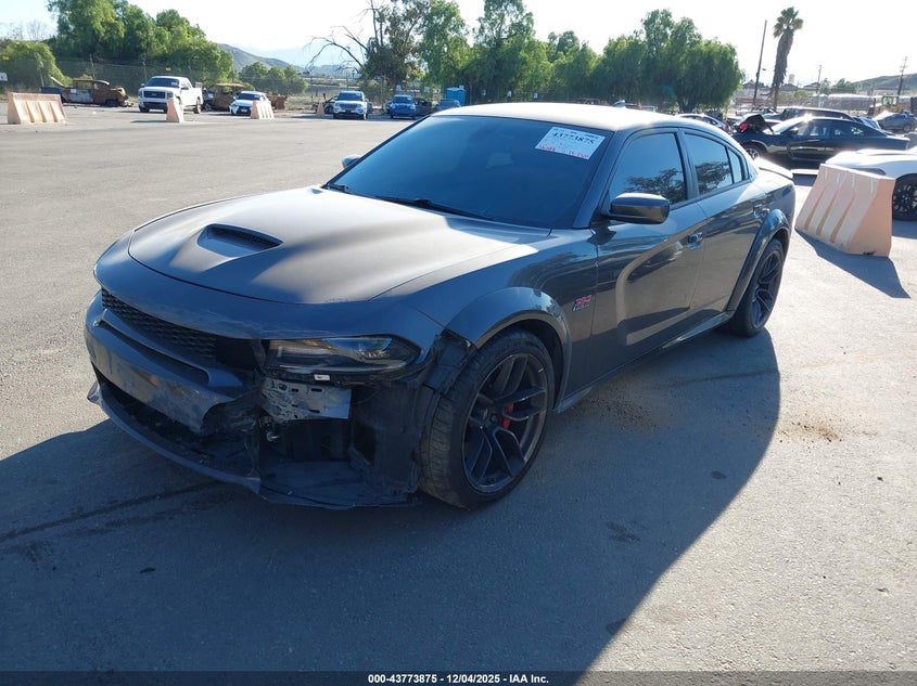 Vin: 2c3cdxgj5mh507538, lot: 44269300, dodge charger scat pack widebody rwd 20212