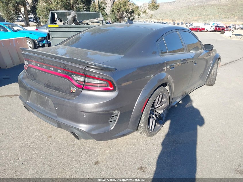 Vin: 2c3cdxgj5mh507538, lot: 44269300, dodge charger scat pack widebody rwd 20214