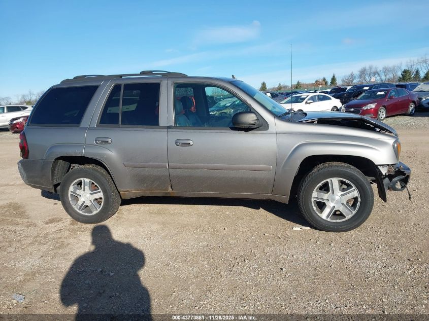2007 Chevrolet Trailblazer Lt VIN: 1GNDT13S872306672 Lot: 43773881