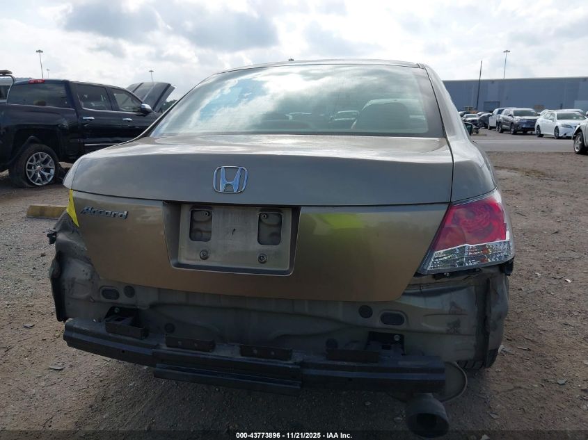 2008 Honda Accord 2.4 Lx-P VIN: 1HGCP26458A122049 Lot: 43773896