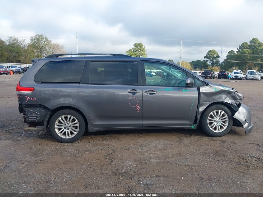 2011 Toyota Sienna Xle V6 VIN: 5TDYK3DC2BS151439 Lot: 43773903