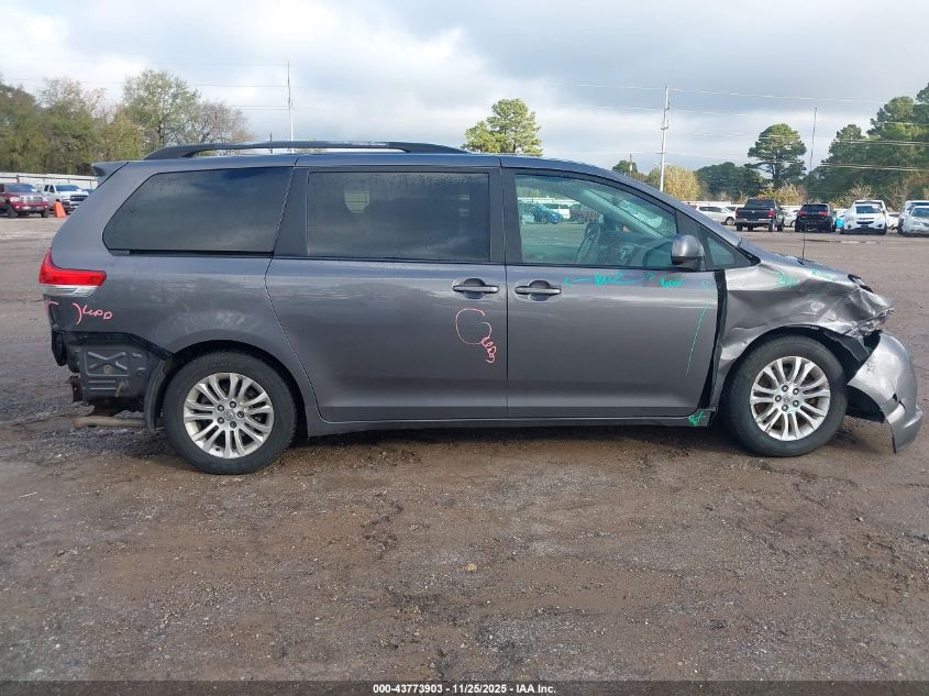2011 Toyota Sienna Xle V6 VIN: 5TDYK3DC2BS151439 Lot: 43773903