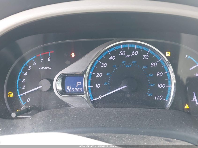 2011 Toyota Sienna Xle V6 VIN: 5TDYK3DC2BS151439 Lot: 43773903