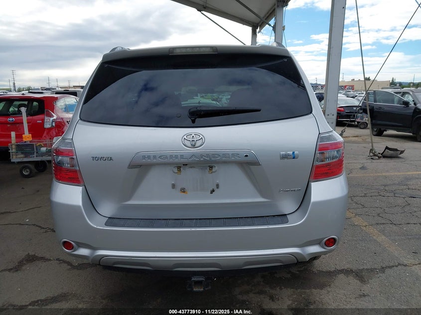 2009 Toyota Highlander Hybrid Limited VIN: JTEEW44A892025935 Lot: 43773910
