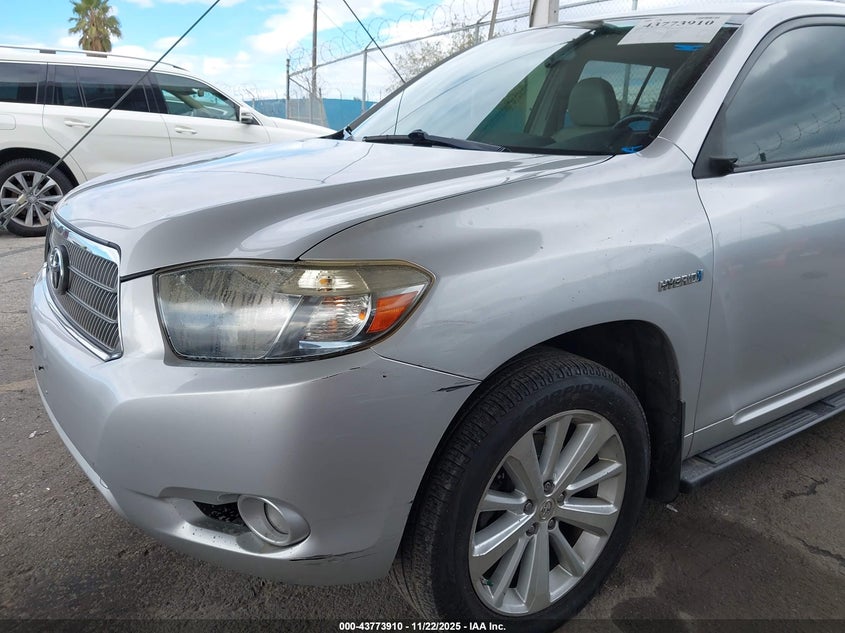 2009 Toyota Highlander Hybrid Limited VIN: JTEEW44A892025935 Lot: 43773910