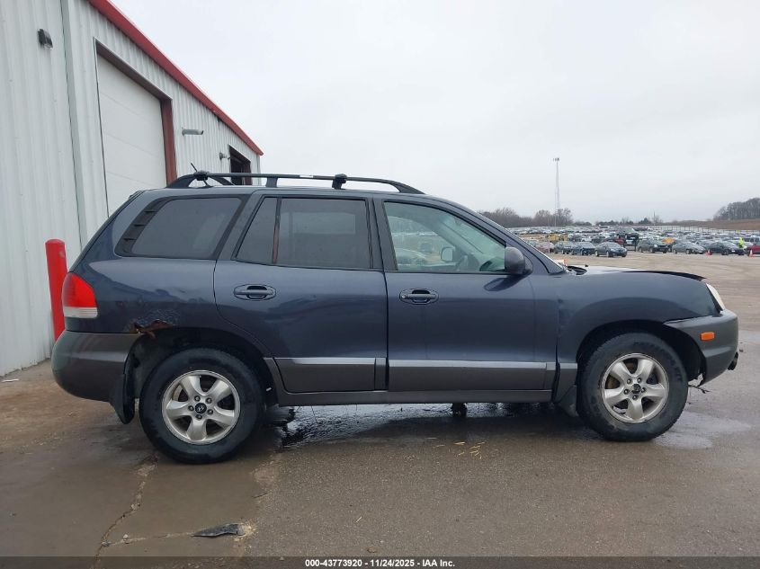 2006 Hyundai Santa Fe Gls VIN: KM8SC13D36U046410 Lot: 43773920