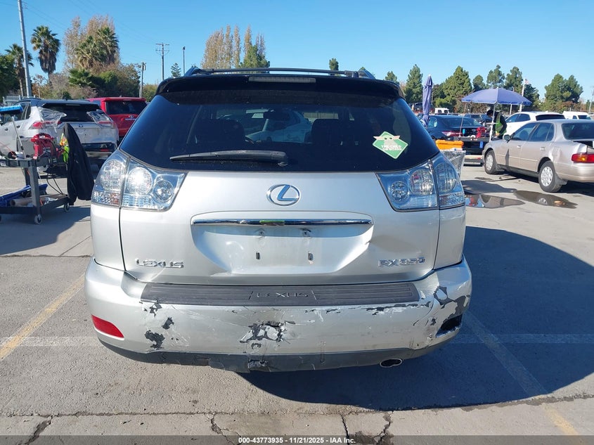 2008 Lexus Rx 350 VIN: 2T2GK31UX8C053202 Lot: 43773935