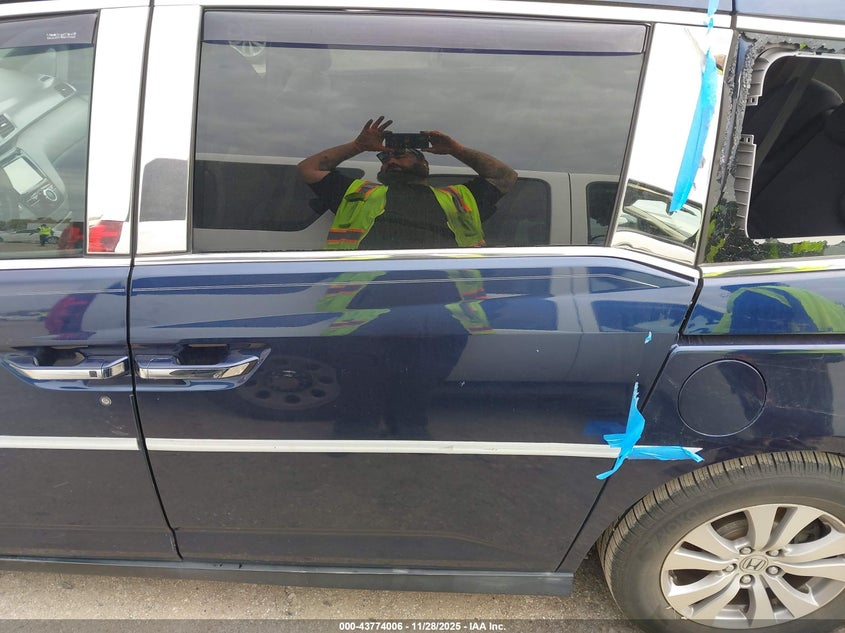 2015 Honda Odyssey Ex VIN: 5FNRL5H42FB074128 Lot: 43774006