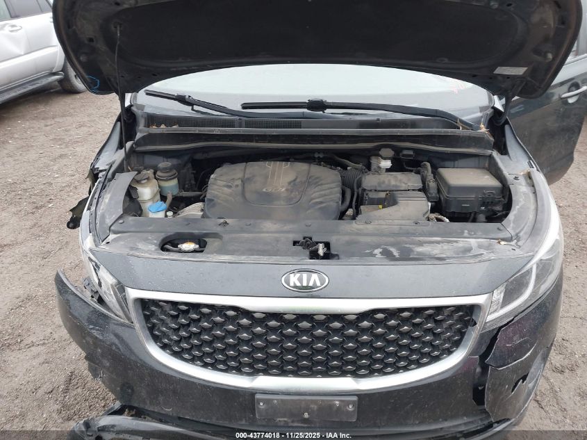 2017 Kia Sedona Lx VIN: KNDMB5C16H6241244 Lot: 43774018